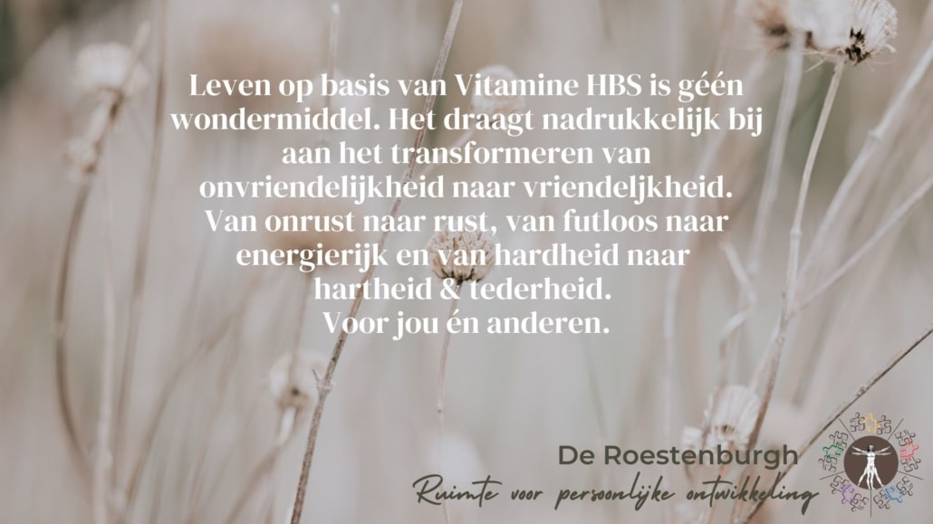Vitamine HBS: geen wondermiddel